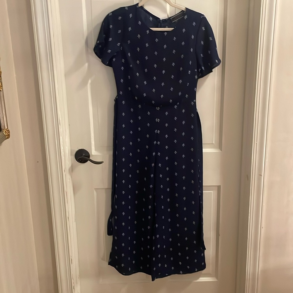 Blue blush blue jumpsuit size XS